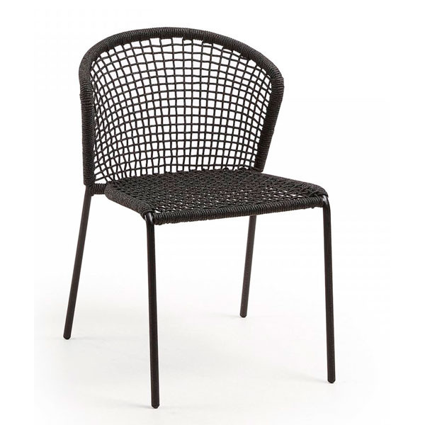 Стілець La Forma MATHEW Темно-сірий-0