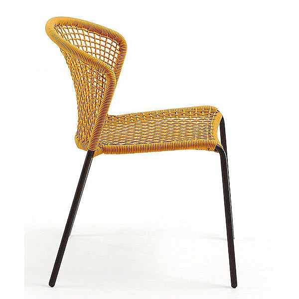 Стілець La Forma MATHEW Гірчичний-6