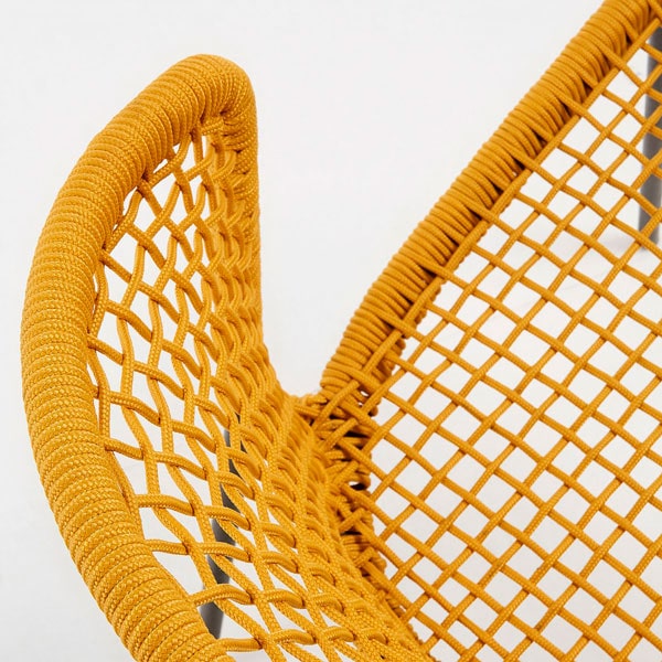 Стілець La Forma MATHEW Гірчичний-5