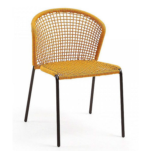 Стілець La Forma MATHEW Гірчичний-0