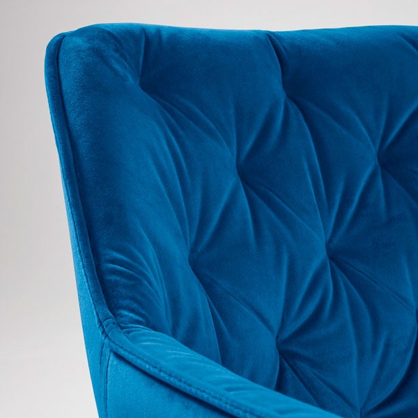 Стул La Forma Mulder Синий-2