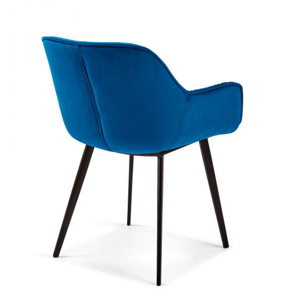 Стул La Forma Mulder Синий-3