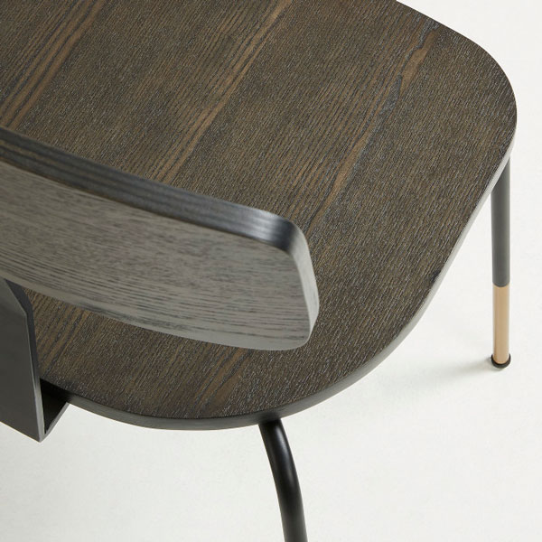 Стілець La Forma NORFORT Коричневий-3