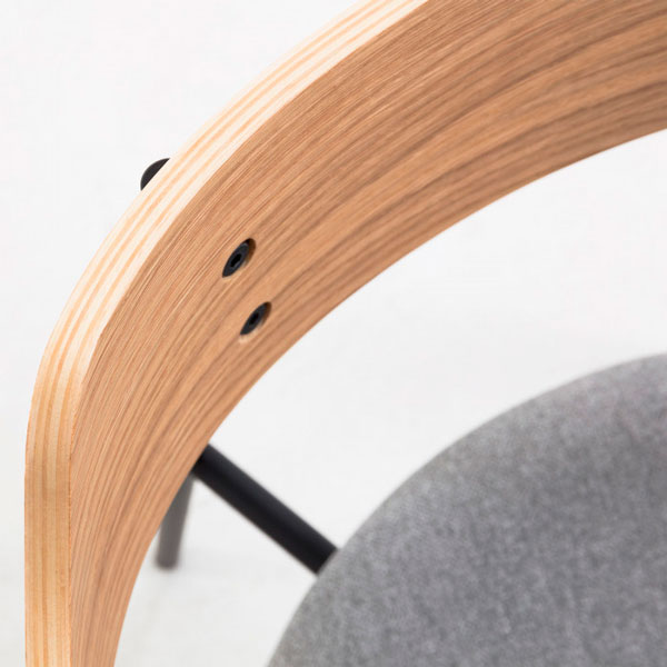 Стілець La Forma Olympia Світло-сірий Стілець La Forma Olympia Світло-сірий-6