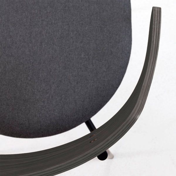 Стул La Forma Olympia Темно-серый-3