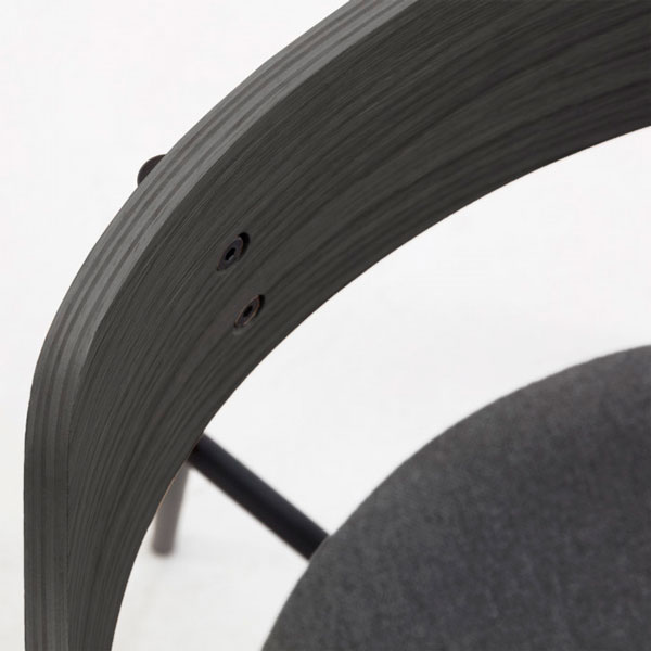 Стул La Forma Olympia Темно-серый-4