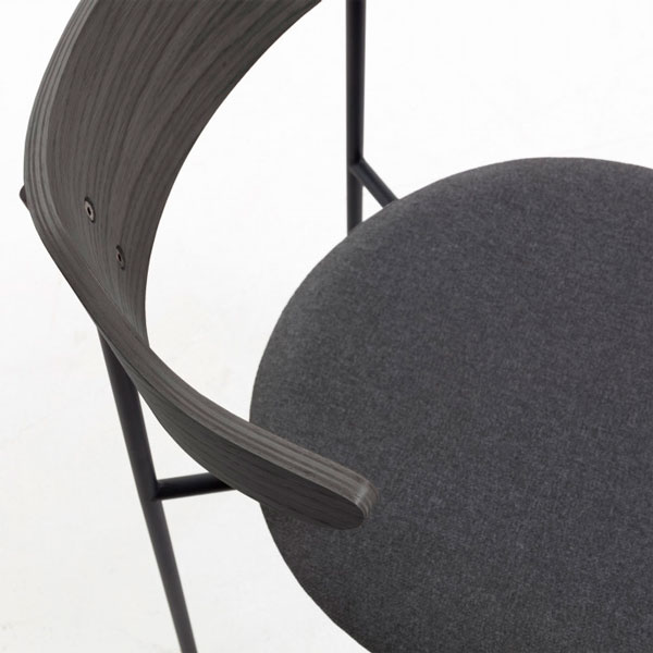 Стул La Forma Olympia Темно-серый-7