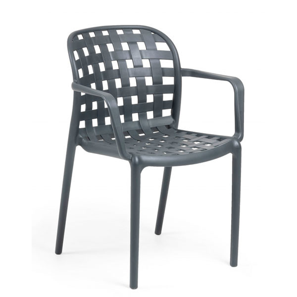 Стул La Forma ONHA Темно-серый-0