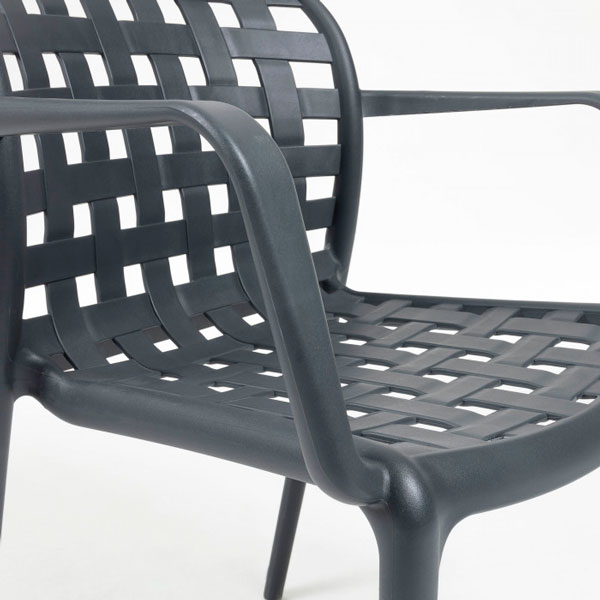 Стул La Forma ONHA Темно-серый-4