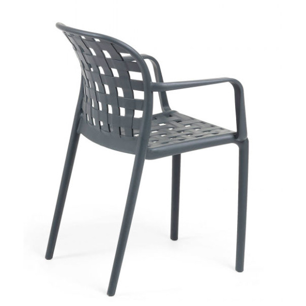 Стул La Forma ONHA Темно-серый-2