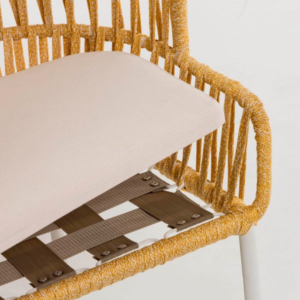 Кресло La Forma Robyn Горчичный-5