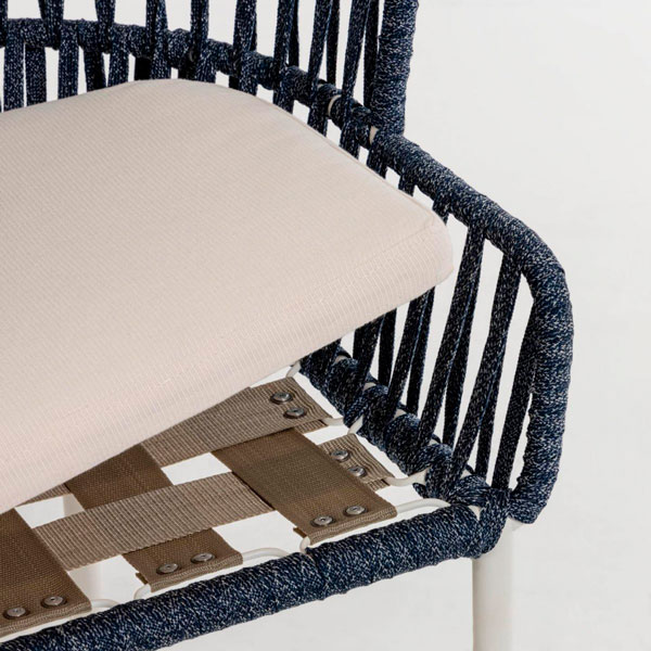 Крісло La Forma Robyn Синій-1