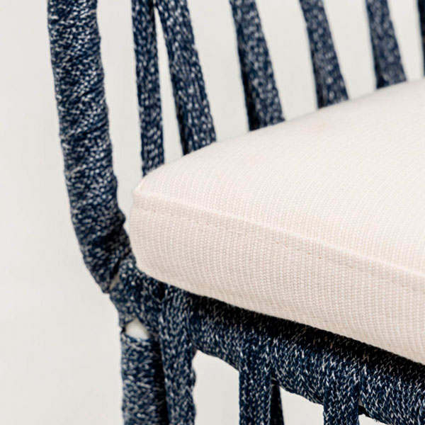 Крісло La Forma Robyn Синій-5