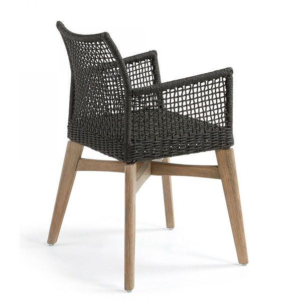 Кресло La Forma RODINI Темно-серый-1