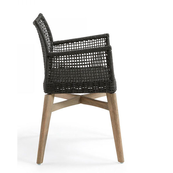 Кресло La Forma RODINI Темно-серый-6