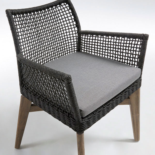 Кресло La Forma RODINI Темно-серый-2