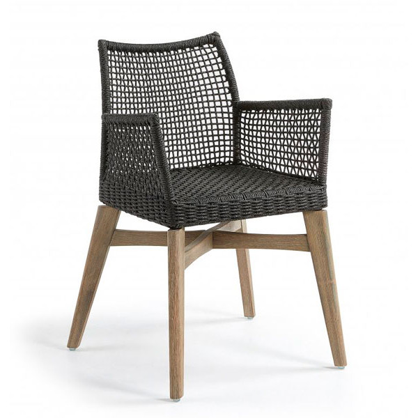 Кресло La Forma RODINI Темно-серый-0