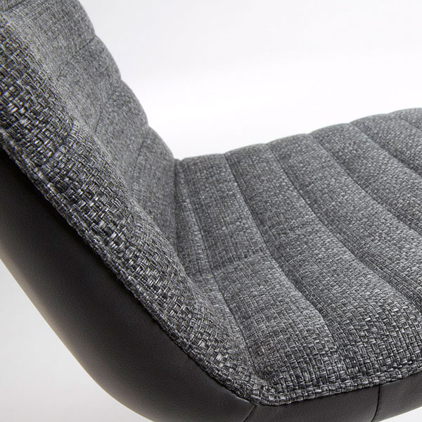 Стул La Forma TRASS Темно-серый-3