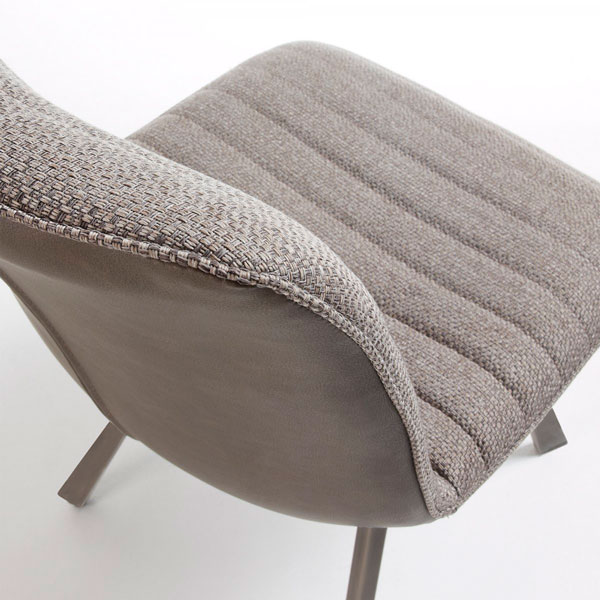 Стілець La Forma TRASS Сірий-3