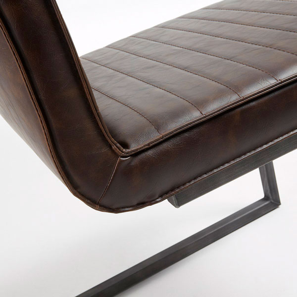 Стілець La Forma TYPE Темно-коричневий-3