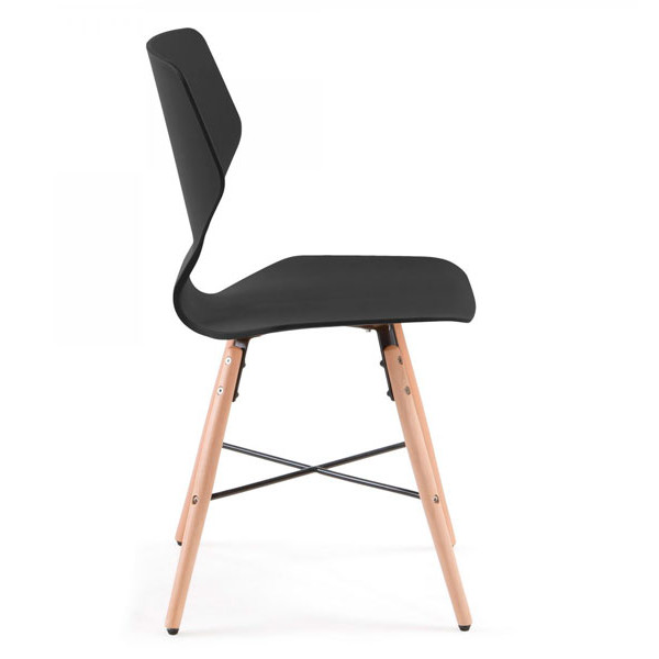 Стілець La Forma WITHEY Чорний-1
