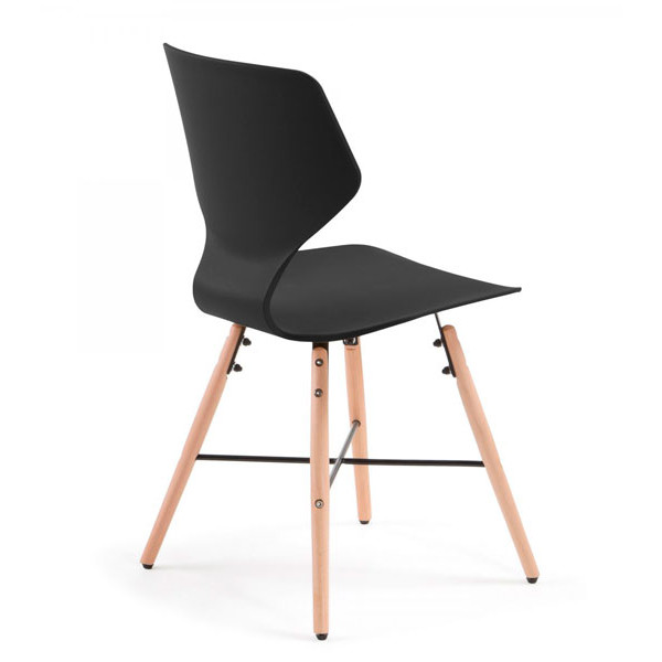 Стілець La Forma WITHEY Чорний-2