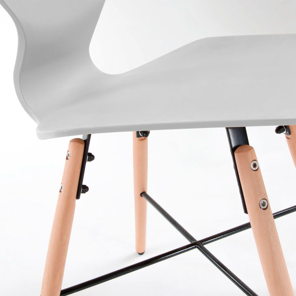 Стул La Forma WITHEY Серый-4