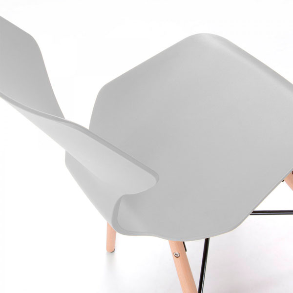 Стул La Forma WITHEY Серый-3
