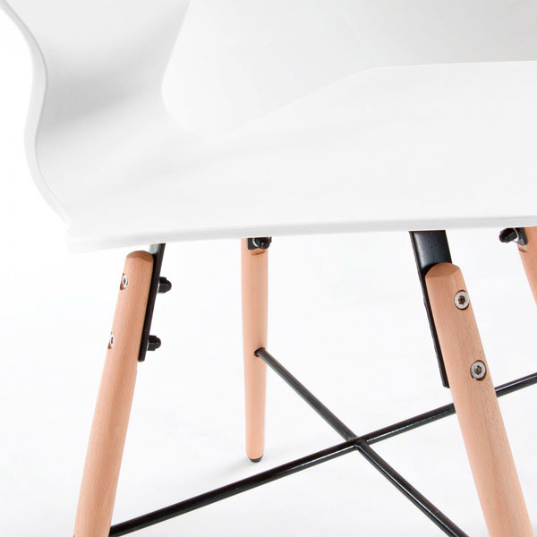 Стілець La Forma WITHEY Білий-3