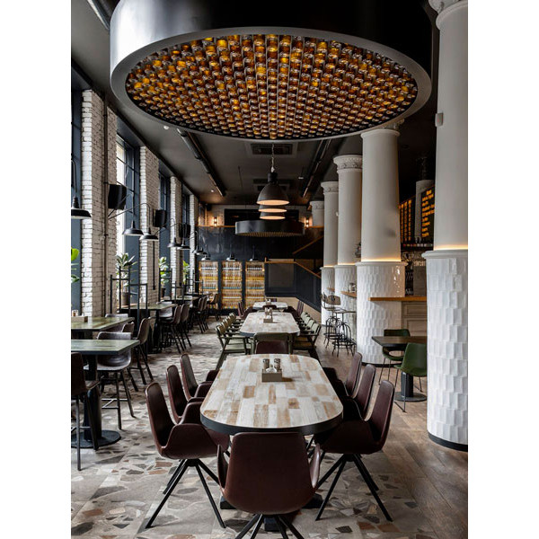 Крісло La Forma YASMIN Темно-коричневий-5