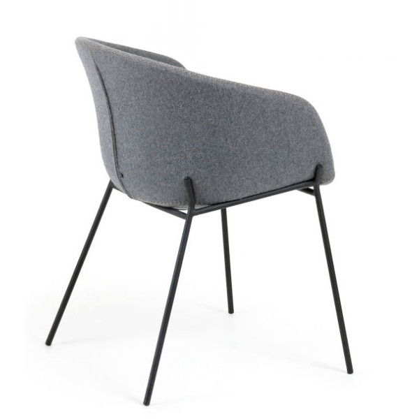 Стул La Forma ZADINE Серый войлок-5