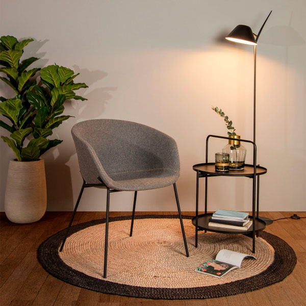 Стул La Forma ZADINE Серый войлок-6