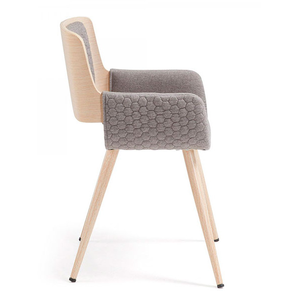 Крісло La Forma ANDRE Сірий-1