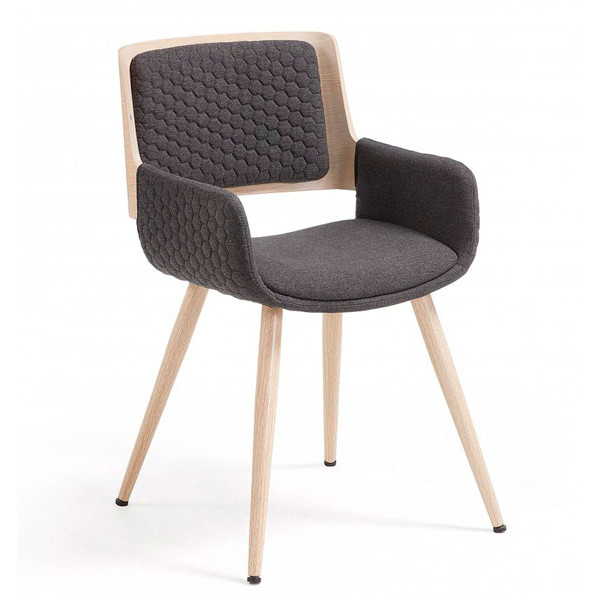 Кресло La Forma ANDRE Графит-0