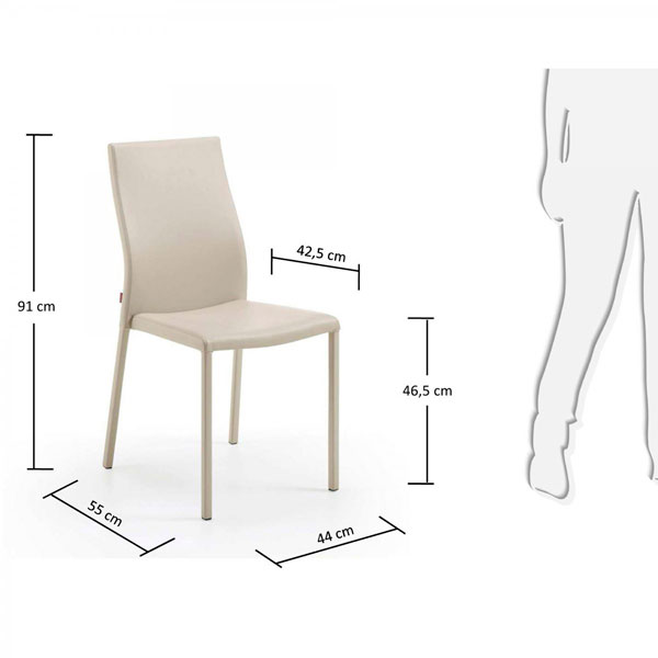 Стілець La Forma AURA Перли-1