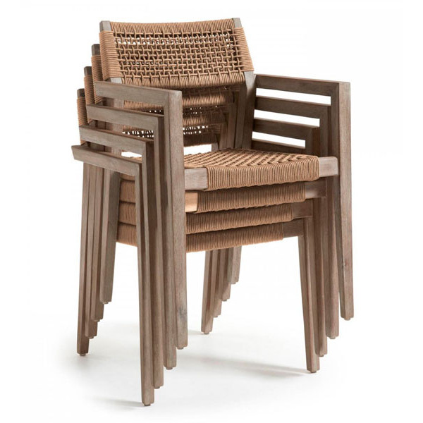 Стул La Forma CORVETTE Бежевый-5