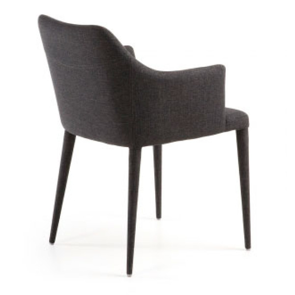 Стул La Forma DANAI Темно-серый ткань-4