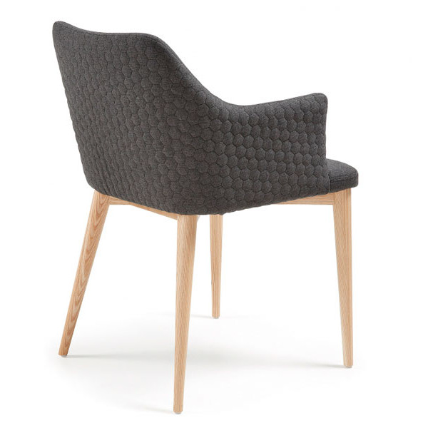 Стул La Forma DANAI Темно-серый-5