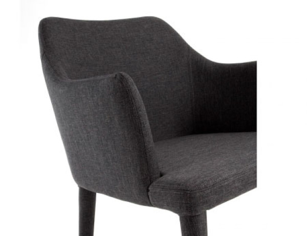 Стул La Forma DANAI Темно-серый ткань-2