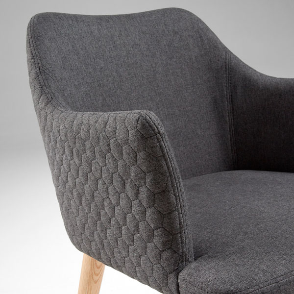 Стул La Forma DANAI Темно-серый-6