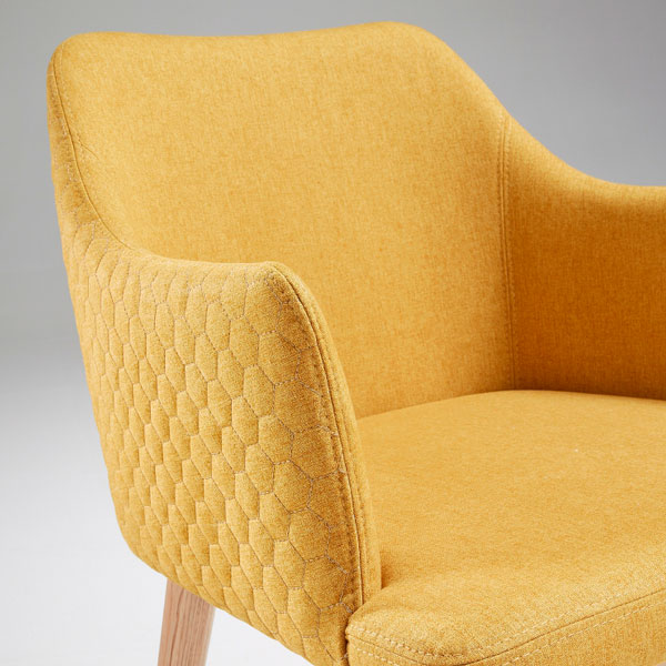 Стул La Forma DANAI Горчичный-3