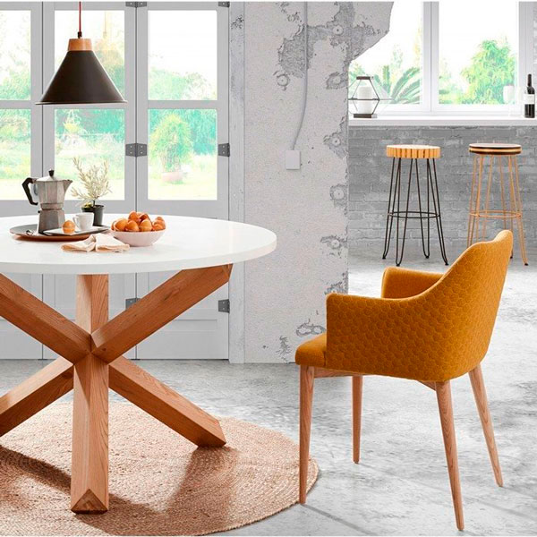 Стул La Forma DANAI Горчичный-1