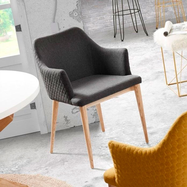 Стул La Forma DANAI Горчичный-5