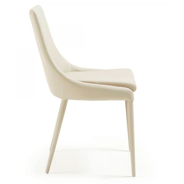 Стілець La Forma DANT Перлинний екошкіра-1