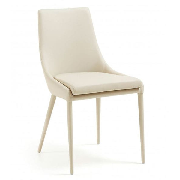 Стілець La Forma DANT Перлинний екошкіра-0