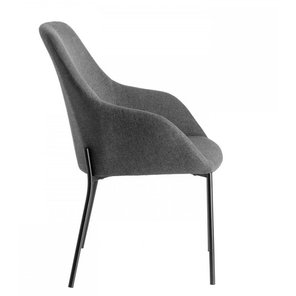 Стілець La Forma Futura Темно-сірий-1