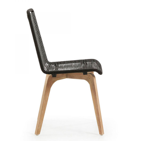 Стул La Forma GLENDON Темно-серый-1