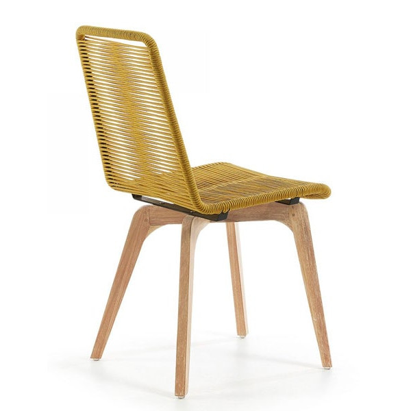 Стул La Forma GLENDON Горчичный-2