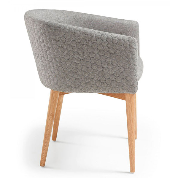 Кресло La Forma HARMON Серый-1