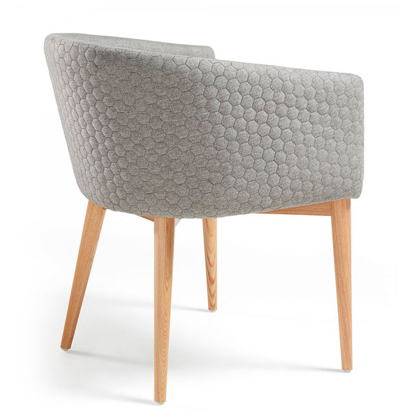 Кресло La Forma HARMON Серый-2